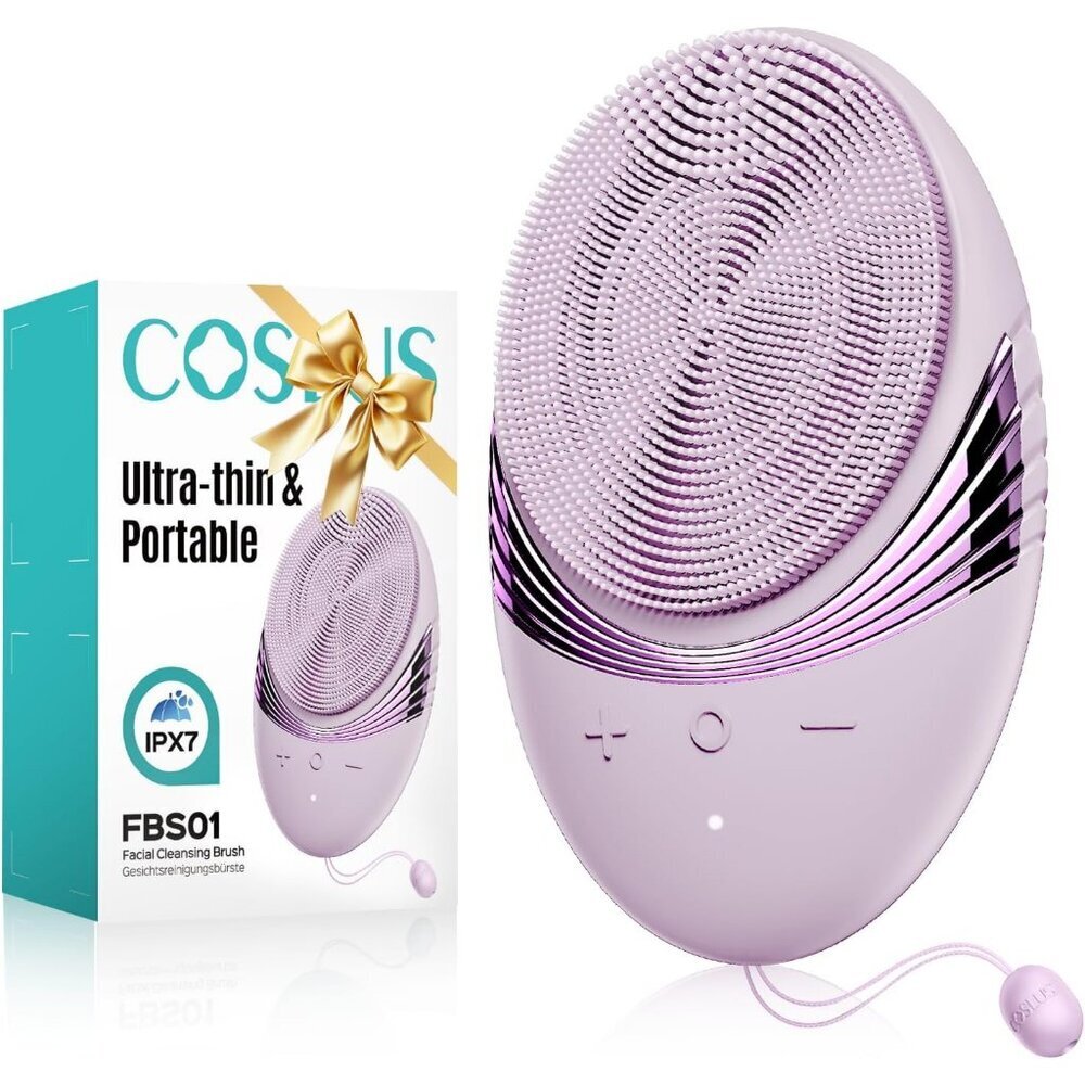 Face Scrubber Facial Cleansing Brush: 5 Cleansing Modes Silicone Face Wash Scrub